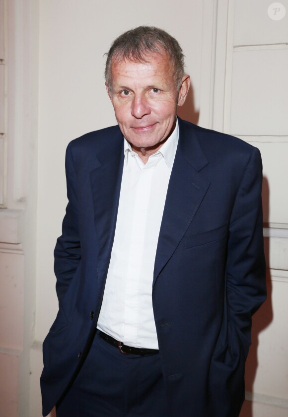 Patrick Poivre d'Arvor - Vernissage de l'exposition "Jean Cocteau le magnifique. Les miroirs d'un poète" au Musée des Lettres et Manuscrits à Paris le 10 octobre 2013.