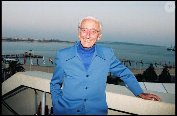 Le commandant Cousteau en 1995.