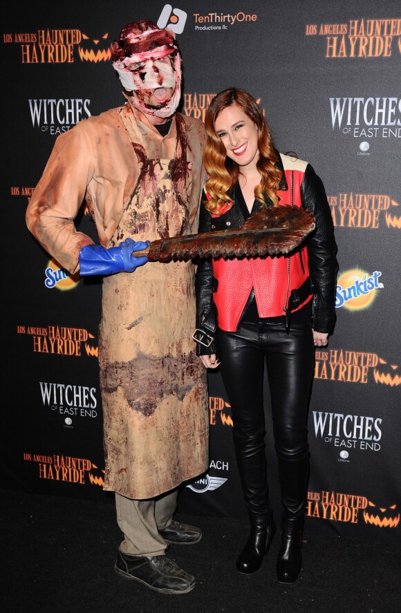 Rumer Willis à la 5e soirée annuelle Haunted Hayride VIP, à Los Angeles, le 10 octobre 2013.