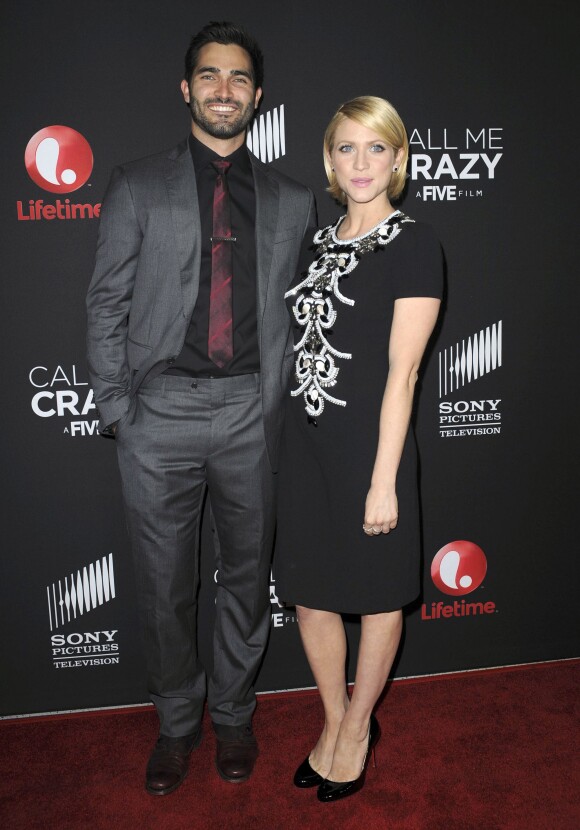 Tyler Hoechlin et Brittany Snow à l'avant-première du film "Call Me Crazy : A Five Film" à West Hollywood, le 16 avril 2013.