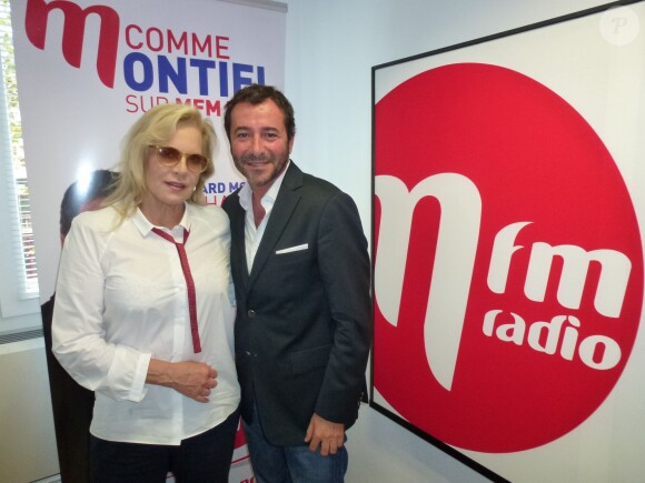 Sylvie Vartan, invitée de l'émission M comme Montiel avec Bernard Montiel sur MFM radio, diffusée le 12 octobre 2013