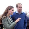 Le prince William et Kate Middleton au Breakwater Country Park d'Anglesey, le 30 août 2013