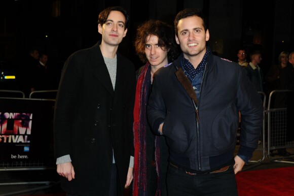 The Maccabees à la première de The Zero Theorem au BFI Film Festival à l'Odeon West End à Londres, le 13 octobre 2013.