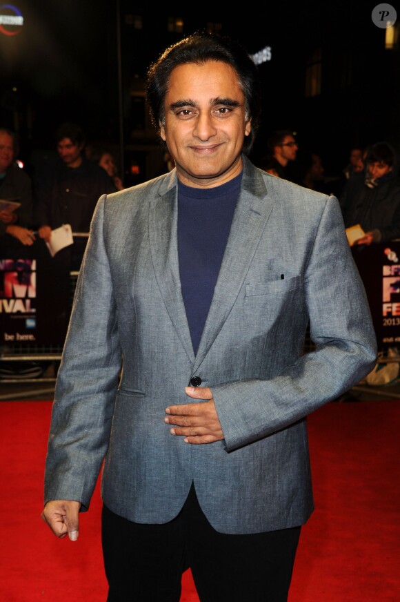 Sanjeev Bhaskar à la première de The Zero Theorem au BFI Film Festival à l'Odeon West End à Londres, le 13 octobre 2013.