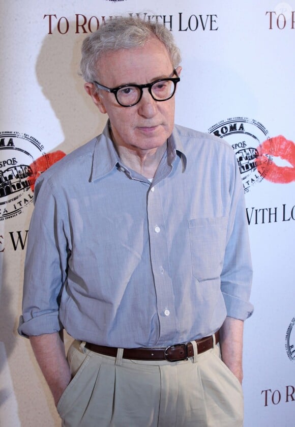 Woody Allen à la première de To Rome With Love à Paris, le 25 juin 2012.