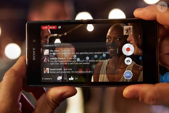 L'appli Social Live intégré au nouveau smartphone Sony Xperia Z1