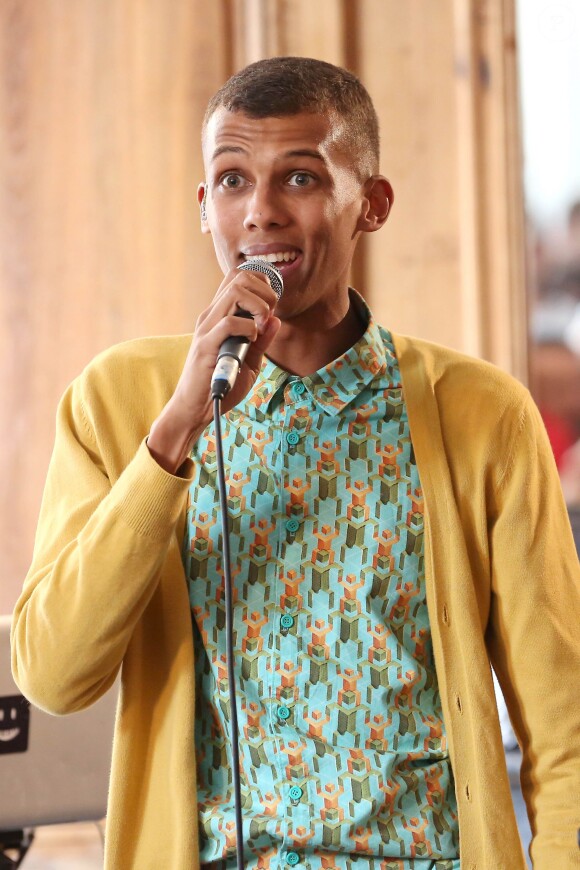 Stromae à Paris. Le 28 septembre 2013.