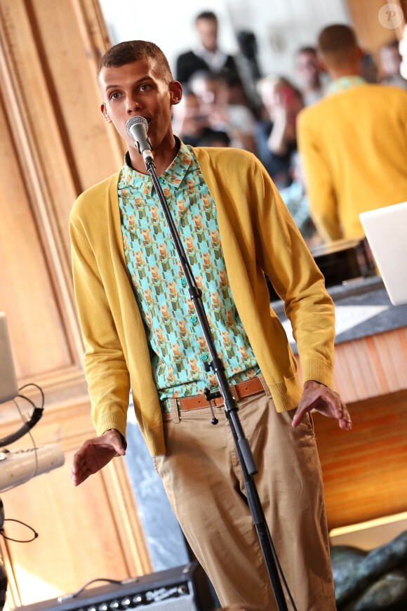 Stromae à Paris. Le 28 septembre 2013.
