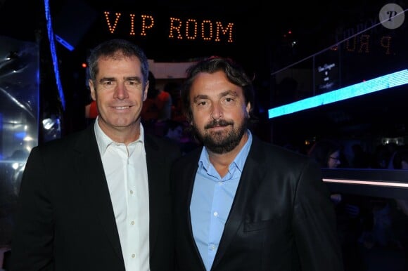 Henri Leconte lors de la soirée au VIP Room qui donnait le coup d'envoi de la nouvelle édition des Etoiles du Sport, le 16 octobre 2013 à Paris