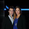 Valentin Belaud et Elodie Clouvel lors de la soirée au VIP Room qui donnait le coup d'envoi de la nouvelle édition des Etoiles du Sport, le 16 octobre 2013 à Paris