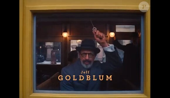 Jeff Goldblum dans The Grand Budapest Hotel.