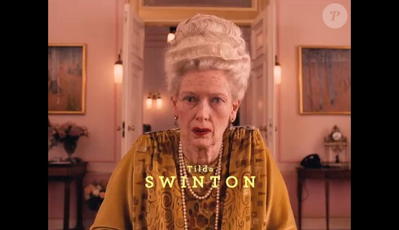 Tilda Swinton dans The Grand Budapest Hotel.