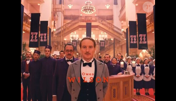 Owen Wilson dans The Grand Budapest Hotel.