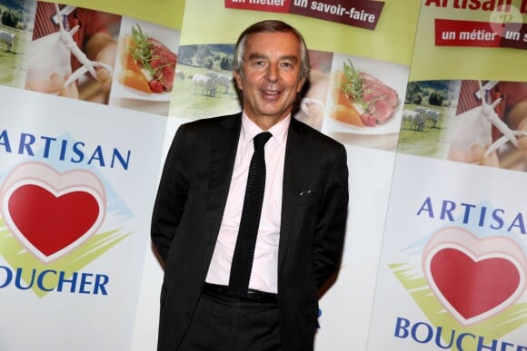 Gilles Leclerc lors de la 2ème édition du Pot-au-feu des célébrités au restaurant le Louchebem, organisée par les Fédérations des Artisans Bouchers d'Ile-de-France à Paris le 17 octobre 2013