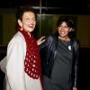 Lynn Cohen-Solal et Anne Hidalgo lors de la 2ème édition du Pot-au-feu des célébrités au restaurant le Louchebem, organisée par les Fédérations des Artisans Bouchers d'Ile-de-France à Paris le 17 octobre 2013