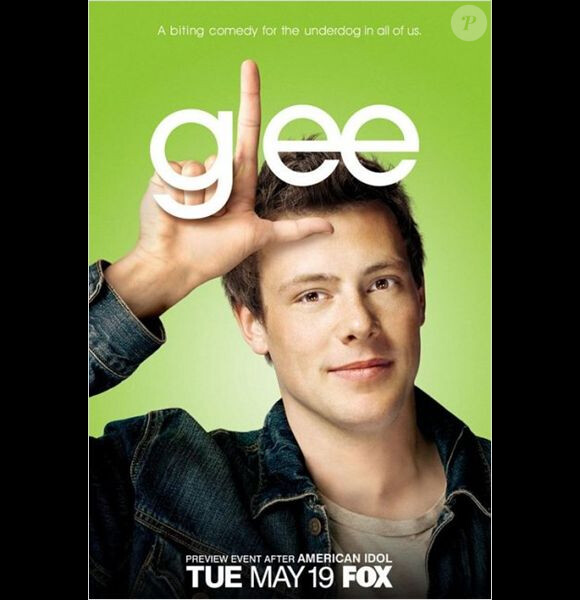 Cory Monteith dans la série Glee.