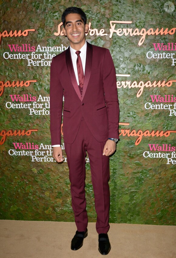 Dev Patel au gala d'ouverture du Wallis Annenberg Center for the Performing Arts présenté par Salvatore Ferragamo à Beverly Hills, le 17 octobre 2013.