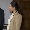 La princesse Victoria de Suède, membre du conseil d'administration de la WWF Suède, et son père le roi Carl XVI Gustaf, son président d'honneur, remettaient ensemble le 21 octobre 2013 à Stockholm les prix de la fondation.