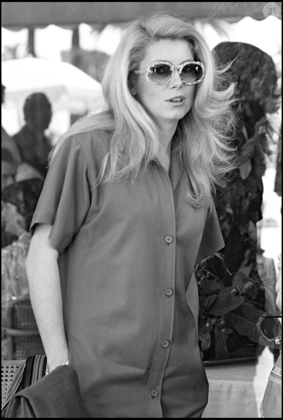Catherine Deneuve lors du Festival de Cannes 1979