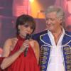 Exclusif - Linda De Suza et Patrick Sébastien à l'enregistrement de l'émission "Les Années Bonheur" qui sera diffusée le 2 novembre 2013.