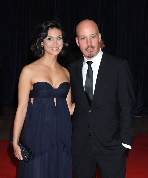 Morena Baccarin et son mari Austin Chick lors du dîner des correspondants de la Maison Blanche le 27 avril 2013 à Washington