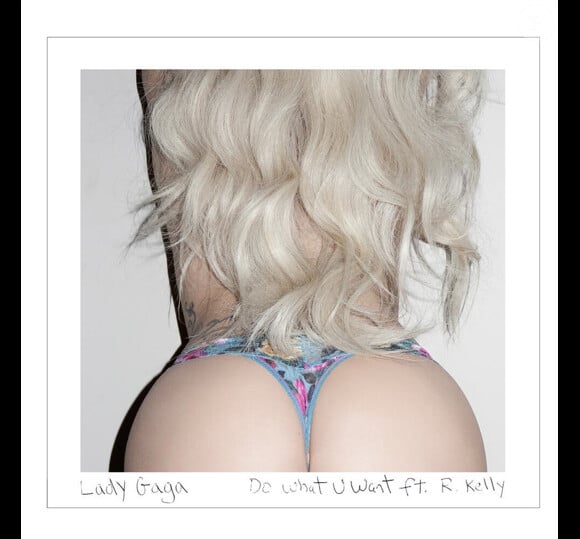 Pochette du dernier single de Lady Gaga "Do What U Want"
