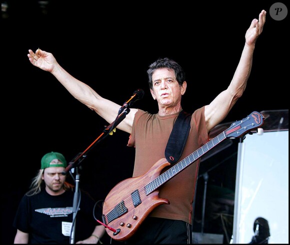 Lou Reed lors du Festival de Hultsfred en Suède le 16 juin 2006.