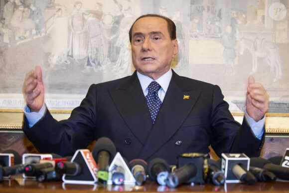 Silvio Berlusconi à Rome le 25 octobre 2013.