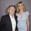 Roman Polanski et Emmanuelle Seigner lors de l'avant-première du film La Vénus à la fourrure à Paris le 27 juin 2013