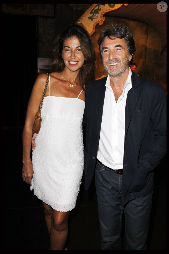 François Cluzet et sa femme Narjiss à Paris le 10 septembre 2011