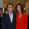 François Cluzet et sa femme Narjiss lors de la présentation du film En solitaire dans le cadre du festival des jeunes réalisateurs de Saint-Jean-de-Luz le 9 octobre 2013