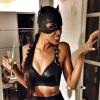Shy'm sexy en Catwoman pour Halloween