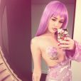 Miley Cyrus se déguise en Lil'Kim pour Halloween