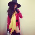 Naya Rivera de Glee sexy en justicière pour Halloween