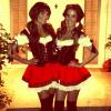 Lea Michele déguisée en bavaroise sexy pour Halloween