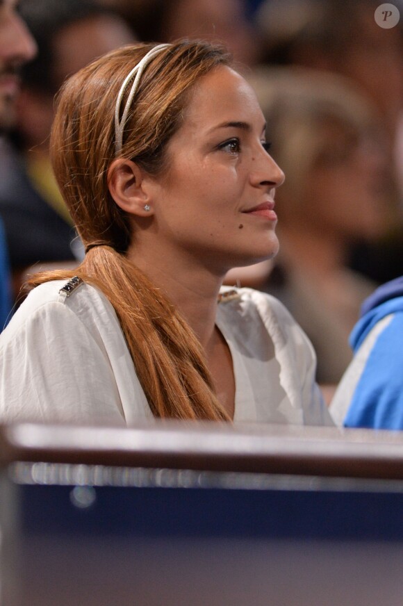 Marta Tornel, compagne de David Ferrer, le 2 novembre 2013 au Masters de Paris.