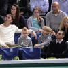 Présent pour les demi-finales du Masters de Paris-Bercy avec sa femme Helena Seger et ses enfants Maximilian et Vincent, Zlatan Ibrahimovic a donné le 2 novembre 2013 un aperçu de son potentiel tennistique avec la complicité de Novak Djokovic, tombeur de Roger Federer