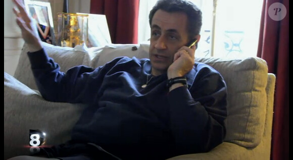 Extrait du documentaire de Farida Khelfa, "Campagne intime", sur l'intimité de Nicolas Sarkozy et de son épouse Carla. Ce dernier sera diffusé le 5 novembre à 20h50 sur D8.