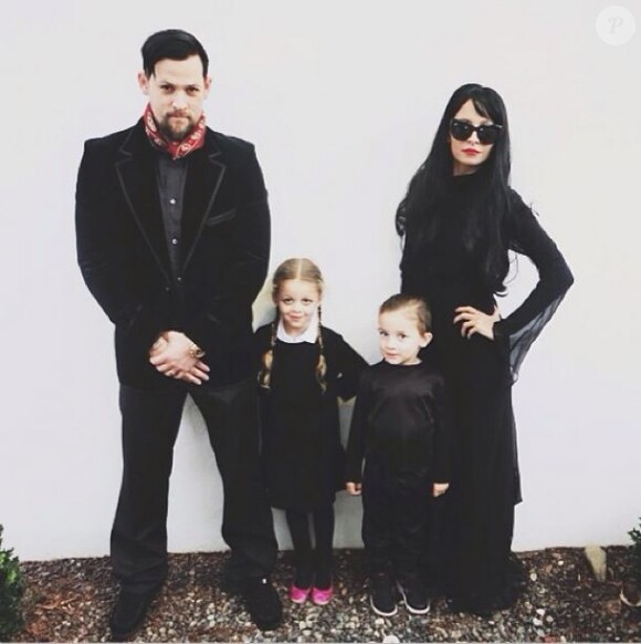 Nicole Richie et sa Madden Family déguisées pour Halloween.