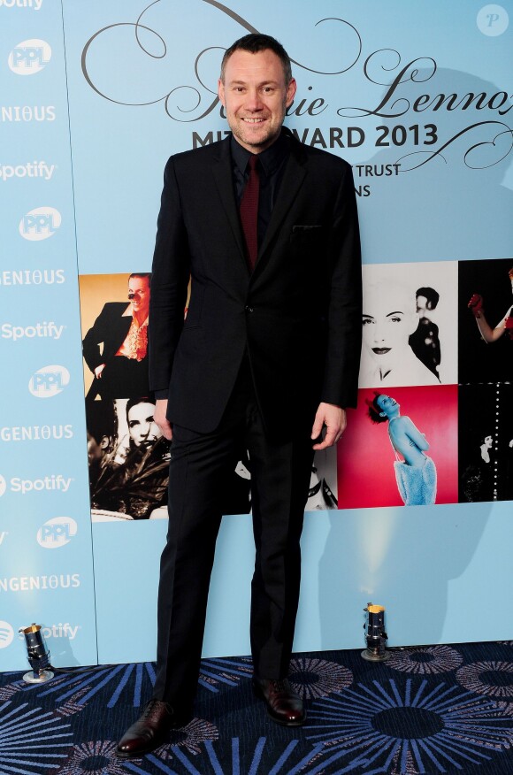 David Gray asssiste au sacre Annie Lennox récompensée par le 22e Music Industry Trusts Award à l'hôtel Grosvenor à Londres, le 4 novembre 2013.