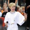 Miley Cyrus s'est produite sur le plateau de l'émission "Today" au Rockfeller Center à New York. Le 7 octobre 2013.