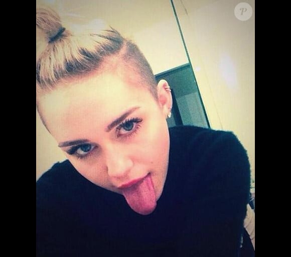 Miley Cyrus a posté une série de photos sur son profil Instagram, fin novembre 2013.