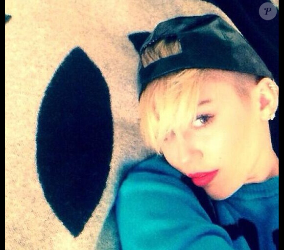 Miley Cyrus a posté une série de photos sur son profil Instagram, fin novembre 2013.