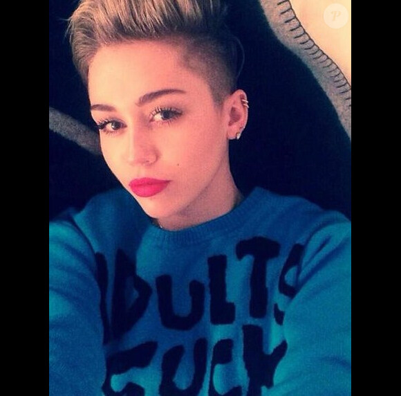 Miley Cyrus a posté une série de photos sur son profil Instagram, fin novembre 2013.