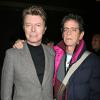 David Bowie et Lou Reed au cinéma The Fountain au Tribeca Grand Hotel à New York, le 20 novembre 2006