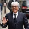 Bernie Ecclestone lors de son arrivée à la haute cour de Londres le 6 novembre 2013