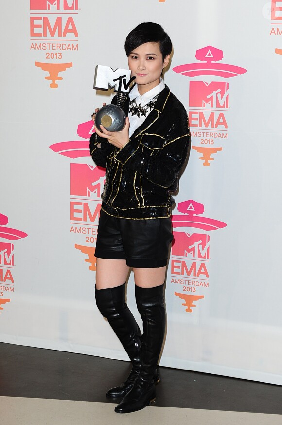 Chris Lee lors des MTV Europe Music Awards au Ziggo Dome à Amsterdam, le 10 novembre 2013.
