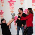 30 Seconds To Mars lors des MTV Europe Music Awards au Ziggo Dome à Amsterdam, le 10 novembre 2013.