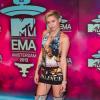 Miley Cyrus lors des MTV Europe Music Awards au Ziggo Dome à Amsterdam, le 10 novembre 2013.