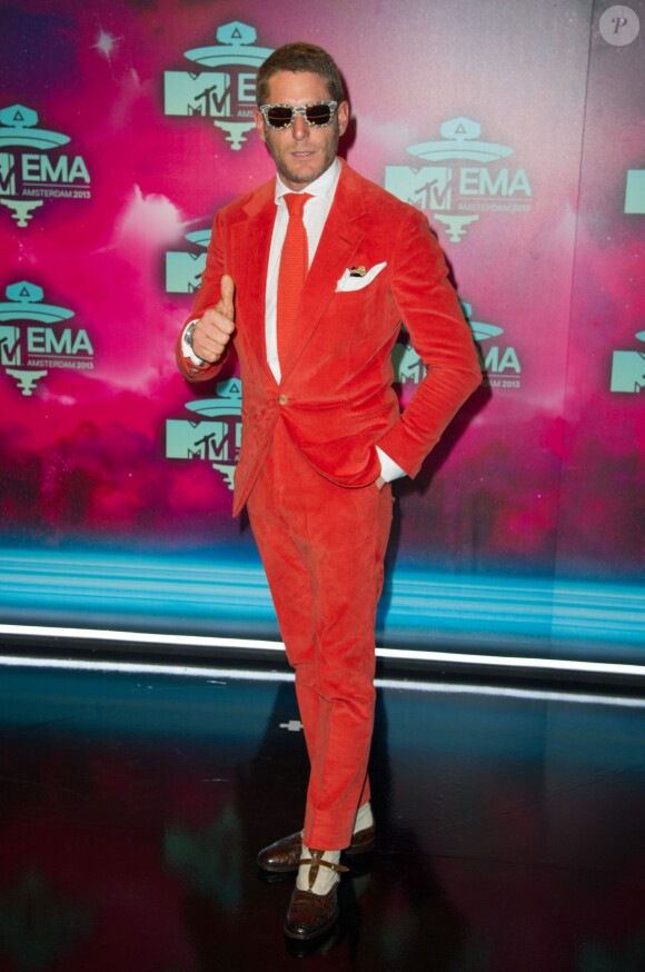 Lapo Elkannlors des MTV Europe Music Awards au Ziggo Dome à Amsterdam, le 10 novembre 2013.